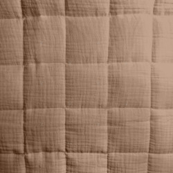 Solid Quilted Cotton Pebble